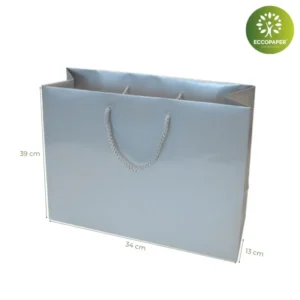 Bolsa de lujo 40x12x36cm para empaques de alta calidad.