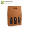 Estuches para Botellas 27x9x38.5cm diseñados para mercados locales.