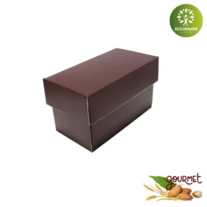 Cajas Gourmet 18x10.5x9.5cm premium y sostenible para alimentos gourmet.