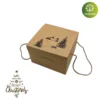 Cajas para regalos 24.5x24.5x15cm fabricadas con cartón reciclable para cuidar el planeta.