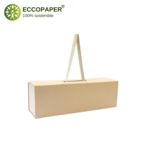 Estuche Premium 10x10x34cm, para presentar productos de alta gama de manera ecológica.