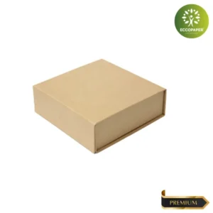 Cajas Premium 22x22x10cm, el equilibrio perfecto entre diseño y sostenibilidad.