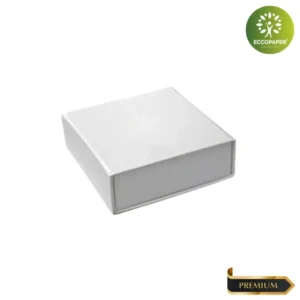 Cajas Premium 14x14x4.5cm sostenible y elegante para tiendas premium.