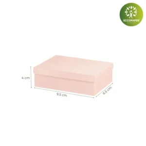 Cajas para regalos 9.5x6.5x4cm diseñadas para proteger el medio ambiente con cada uso.