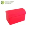 Caja sostenible 10x7x7.5cm perfecta para detalles personalizados y ecológicos.