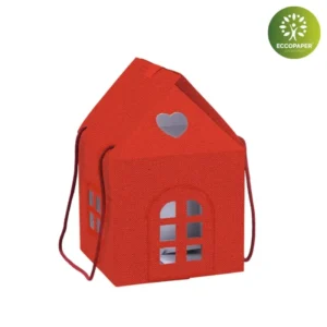 Cajas ecológica para regalos 20x20x18cm, perfecta para bautizos.