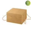 Cajas para regalos 24.5x24.5x15cm fabricadas con materiales reciclables y ecológicos.