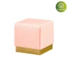 Cajas para regalos 5x5x5cm perfectas para celebraciones responsables.