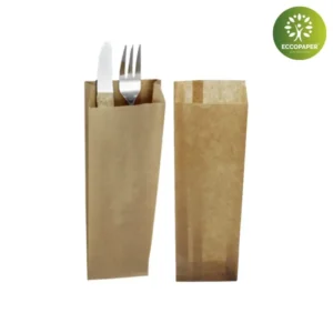 Fundas para Cubiertos (8+3.5)x28cm, sostenibles y económicas.