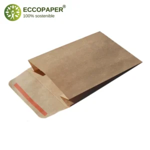 Sobres biodegradables 10x4x15cm para envíos pequeños y sostenibles.