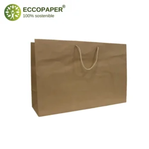 Bolsa Premium 58x21x45cm, perfecta para empaques grandes de marcas de lujo reconocidas.