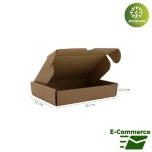 Perfectas para envíos pequeños: Cajas E-Commerce 16x12x4.5cm.