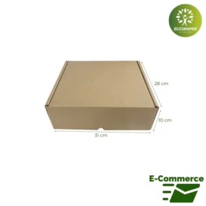 Calidad en cada envío con Cajas E-Commerce 33x19x15cm.