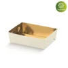 Base para cestas de 19x13x3.5cm, ideal para organizar y exhibir productos.