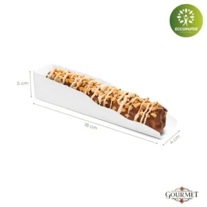 Bandejas para Churros 18x5x4cm: Especiales para servir churros calientes de manera práctica y elegante.